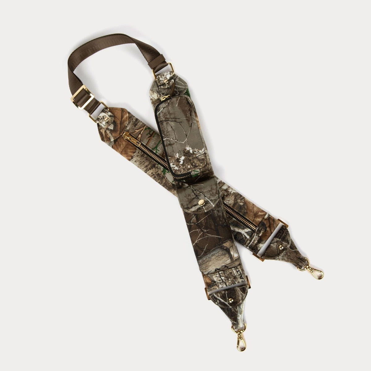 Billie Crossbody Utility Strap Only - Realtree/Gold