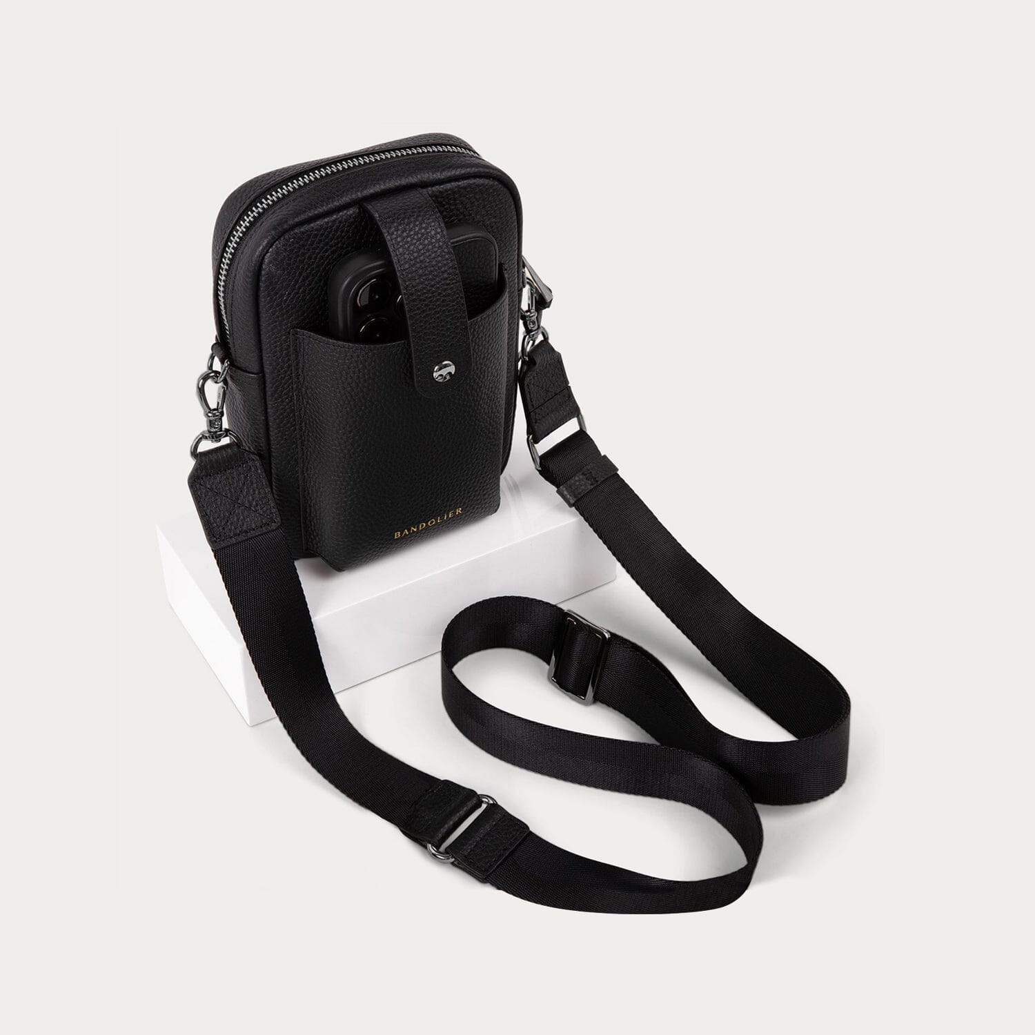 Dillon Bag - Black/Pewter – Bandolier