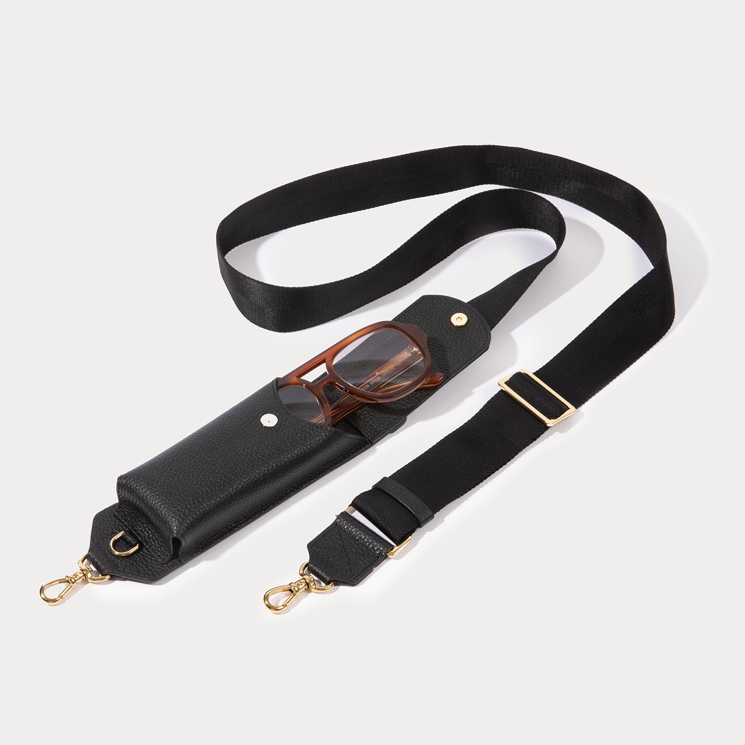 Lana Sunglass Strap Only - Black/Gold