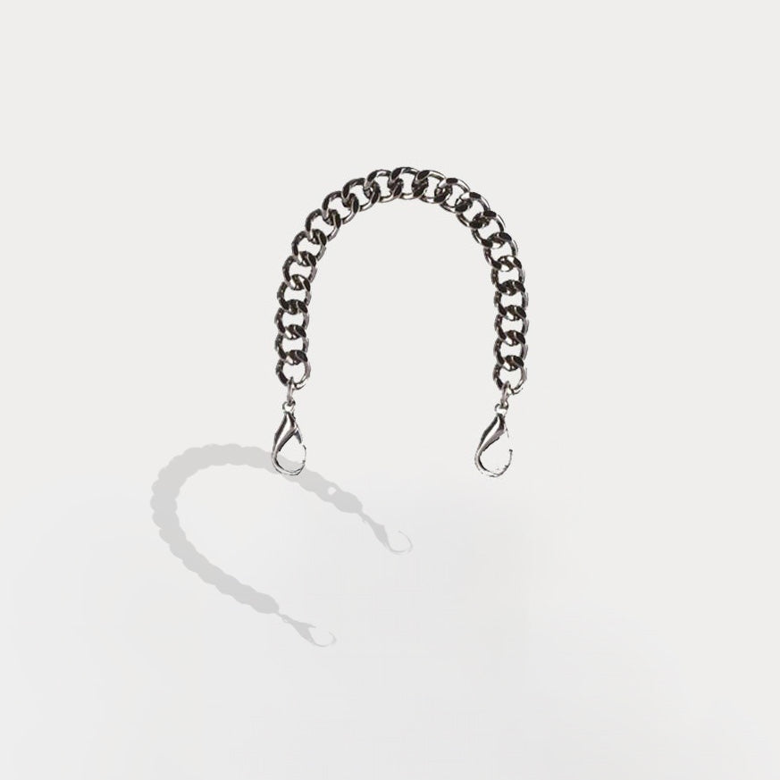 Link Chain Wristlet - Pewter/Pewter