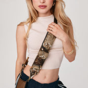 Billie Crossbody Utility Strap Only - Real Tree/Gold Fashion Strap Bandolier 