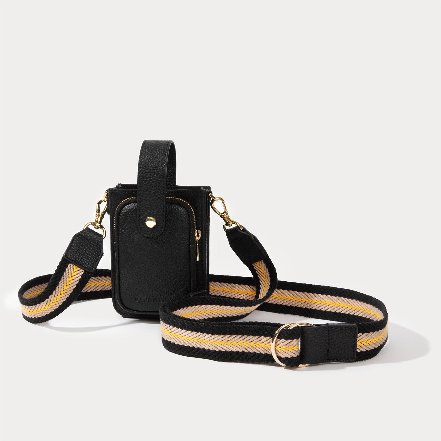 Olivia Holster - Black/Yellow/Gold