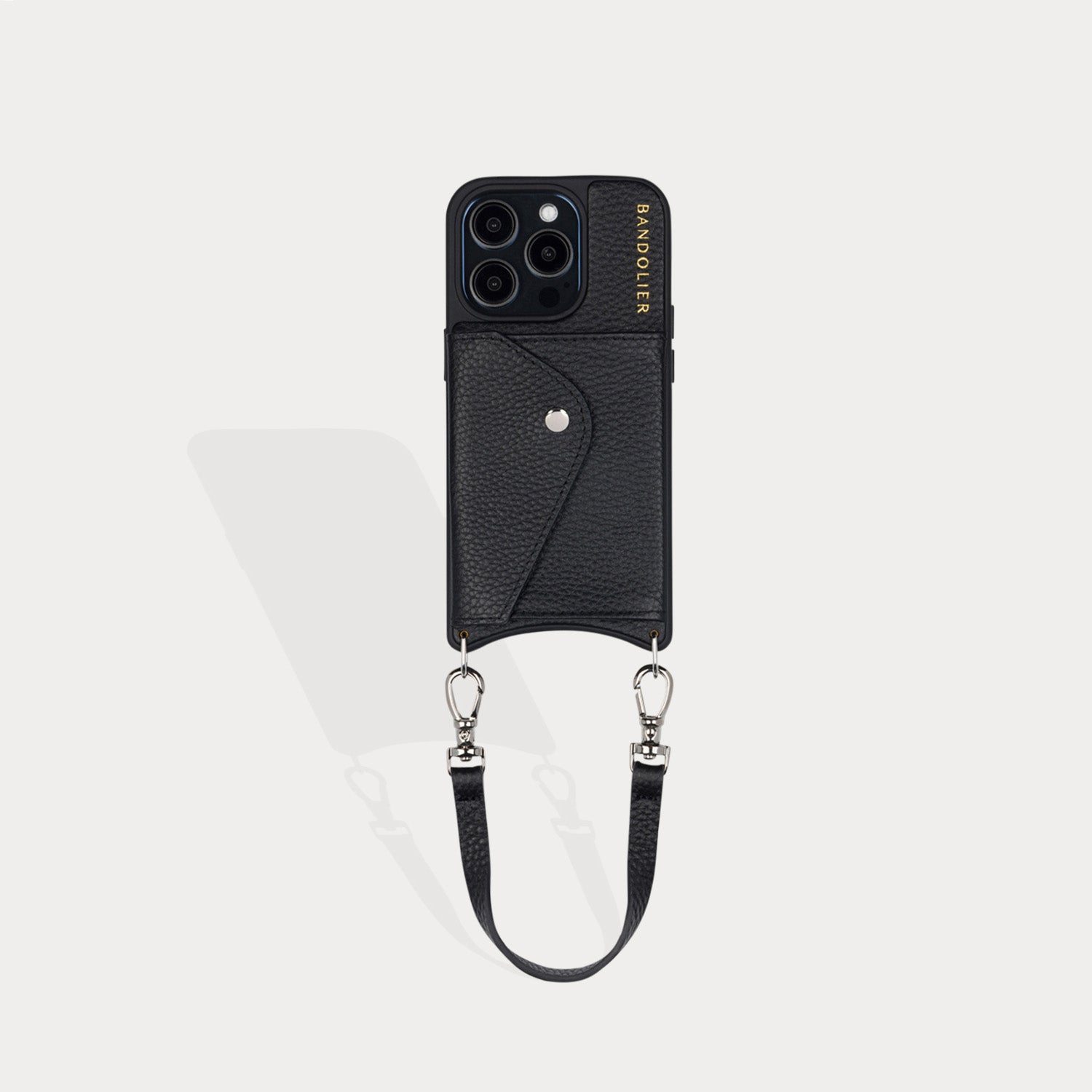 Emma Bandolet Strap - Black/Silver