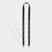 Nova D-Ring Strap Only - Black/Gold Fashion Strap Bandolier 