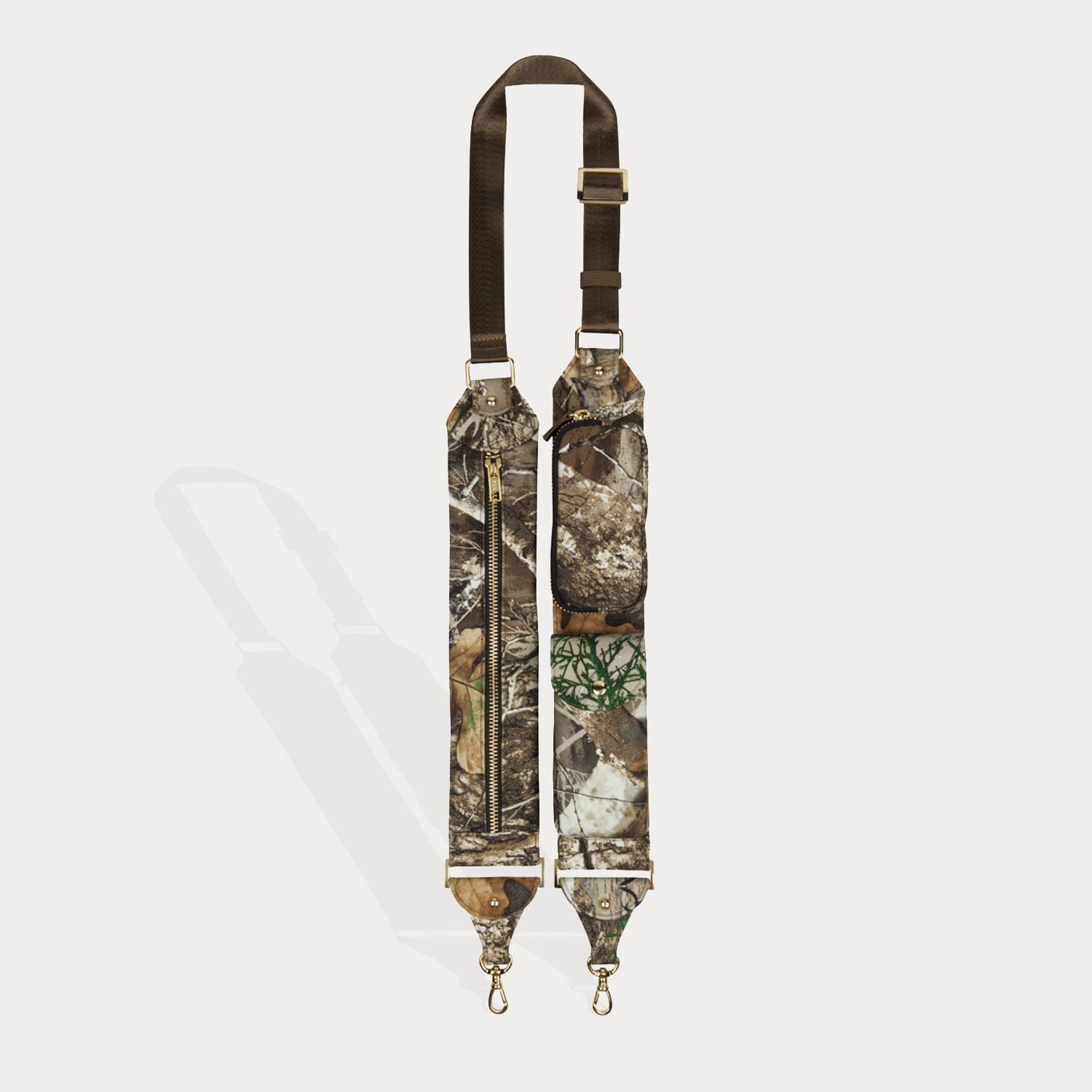 Billie Crossbody Utility Strap Only - Realtree/Gold Fashion Strap Bandolier 