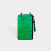 Classic Zip Pouch - Iridescent Blue Green/Gold Pouch Pouch 