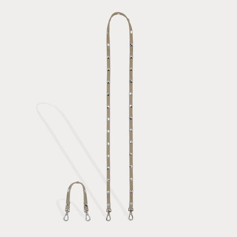 Lauren Nylon Adjustable Crossbody Strap - Sienna/Gold – Bandolier