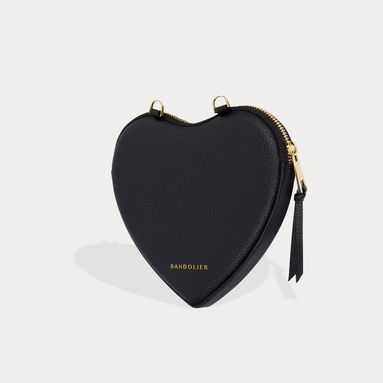 Lily Wristlet Heart Set - Black/Gold