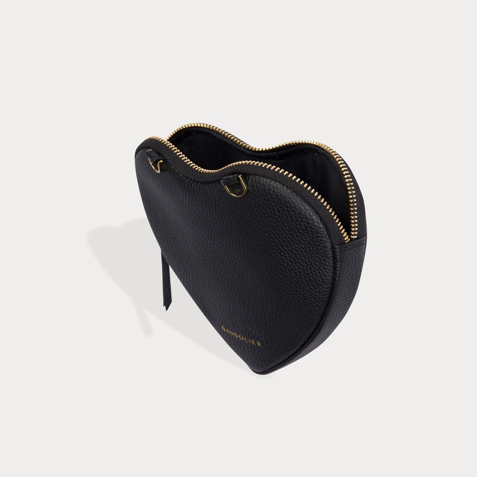 Lily Wristlet Heart Set - Black/Gold