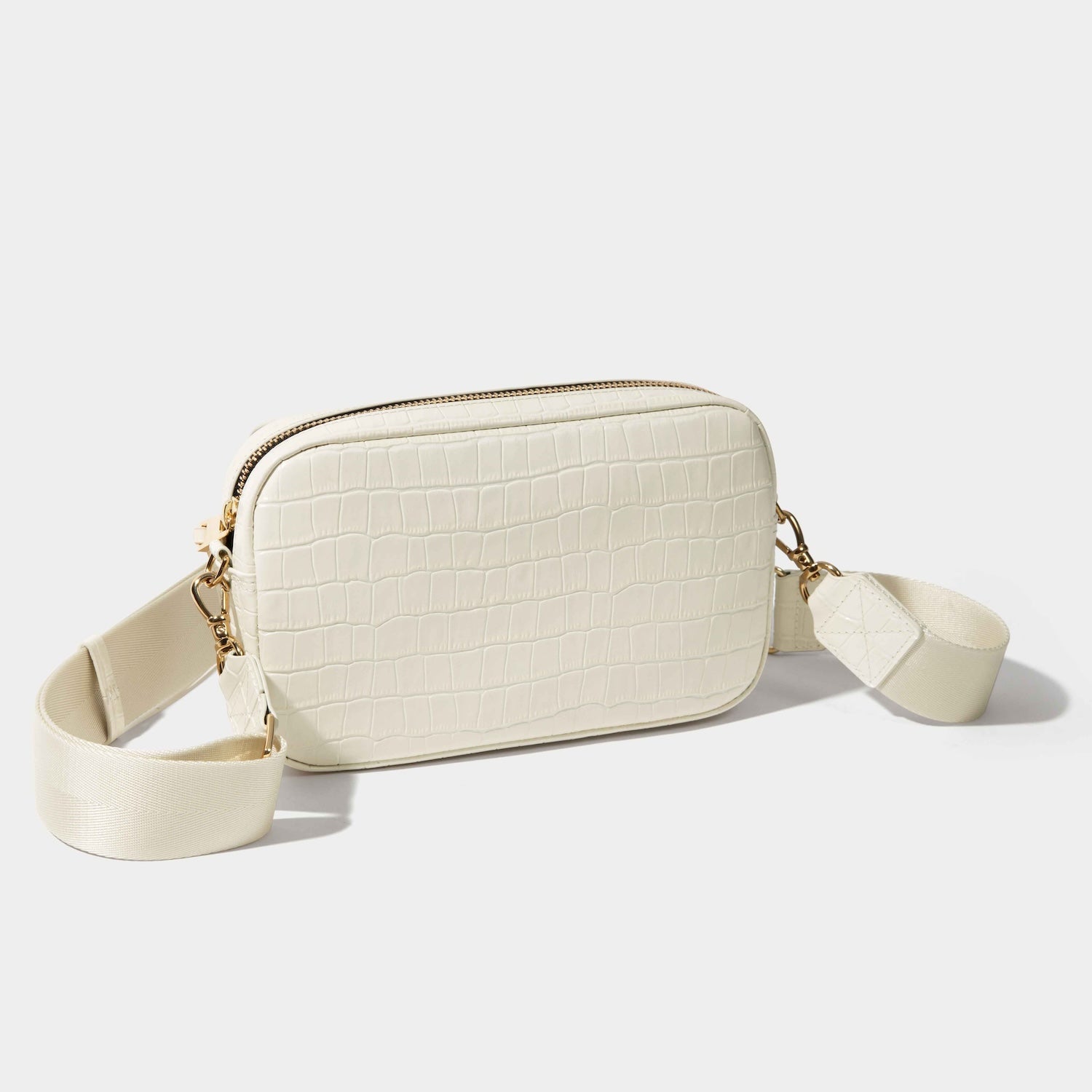 Miller Bag - Ivory Croc/Gold