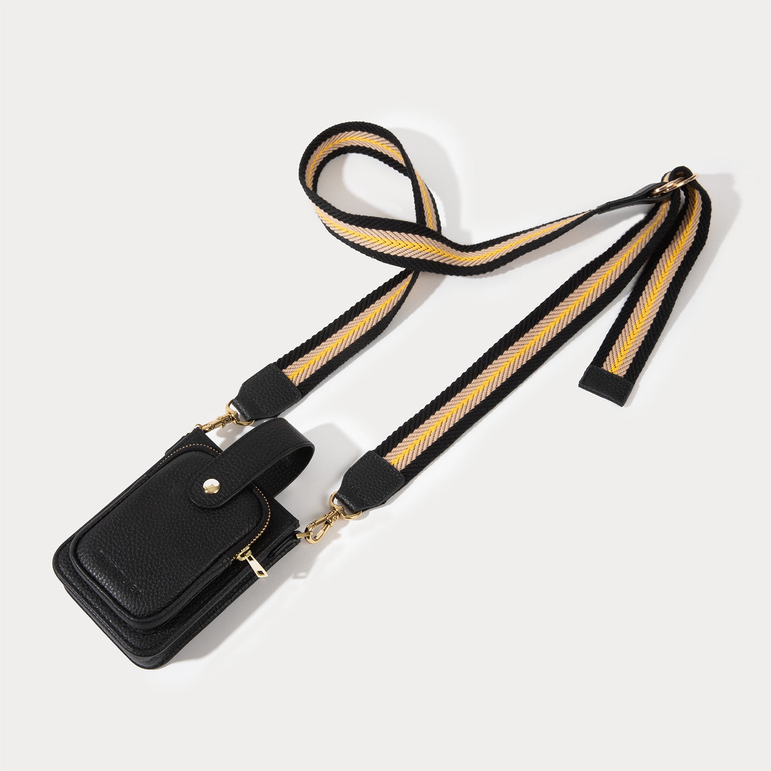 Olivia Holster - Black/Yellow/Gold