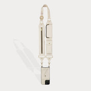 Billie Crossbody Utility Strap-Only - Ivory/Gold Fashion Strap Bandolier 