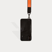 Ryder Wallet Lanyard - Orange/ Pewter Mens Bandolier 