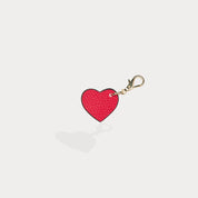 Heart Initial Charm - Classic Red/Gold Accessories Accessories 