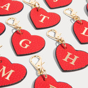 HEART INITIAL CHARM