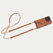 Lena Side Slot Crossbody Bandolier - Sienna/Gold Bandolier Bandolier 