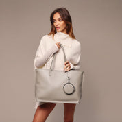 Tote Bag - Greige/Silver Bags Bandolier 