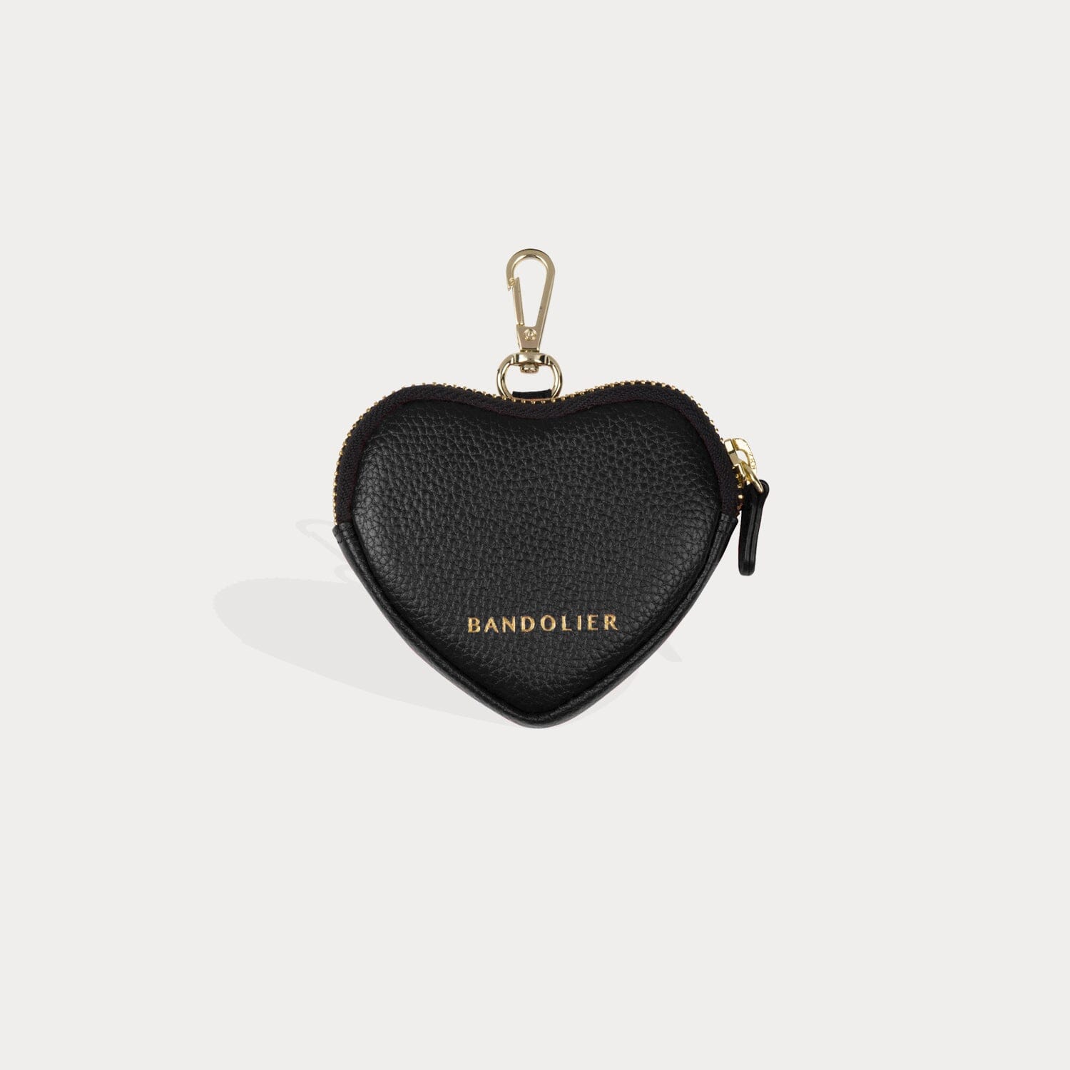 Black Heart Shaped Bag | Black Heart Shaped Pouch | Black Leather Heart Bag  – With Love Shop
