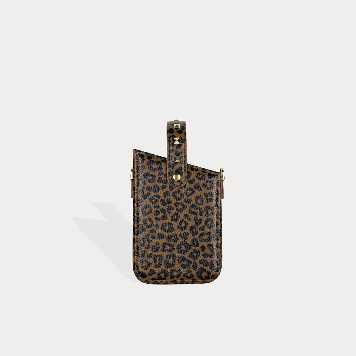 Emma Phone Pouch and Holster - Dark Leopard/Gold – Bandolier