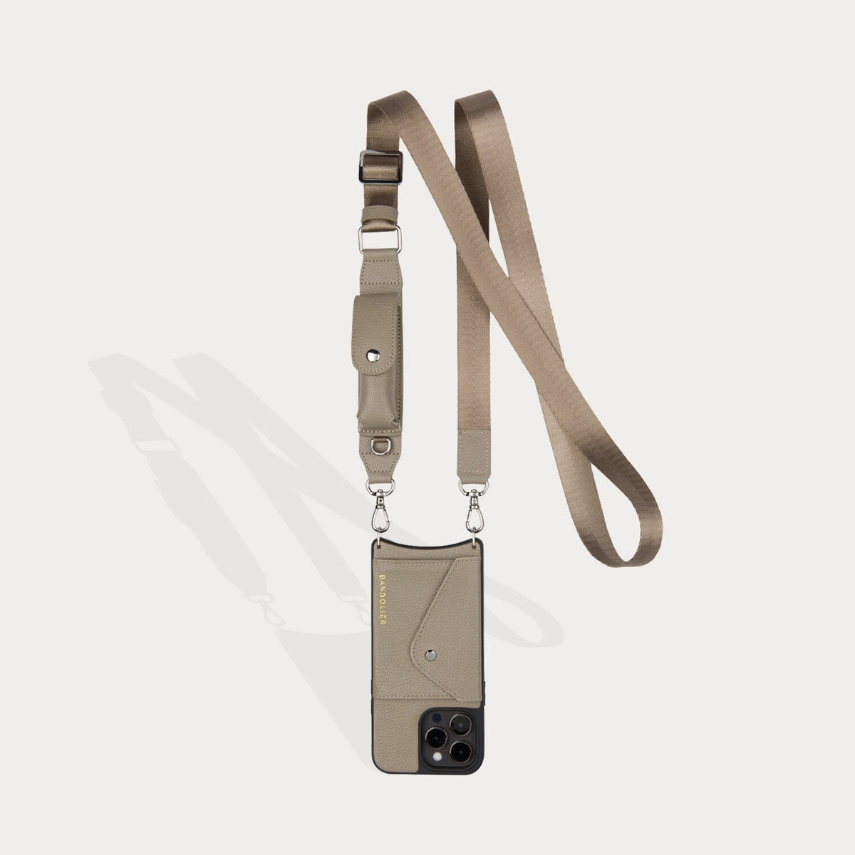 Lauren Stripe Strap Only Ivory/Tan/Sienna/Gold – Bandolier